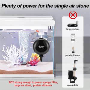 Air Pump for Tank 1-15 Gallon