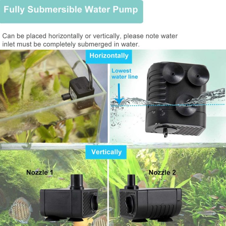 Hygger Aquarium Small Water Pump