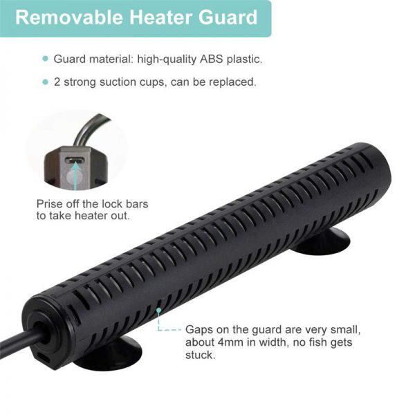 Removeable Aquarium Heater Guard