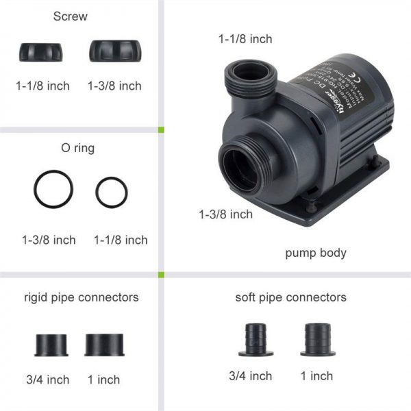 DC Aquarium Pump Parts