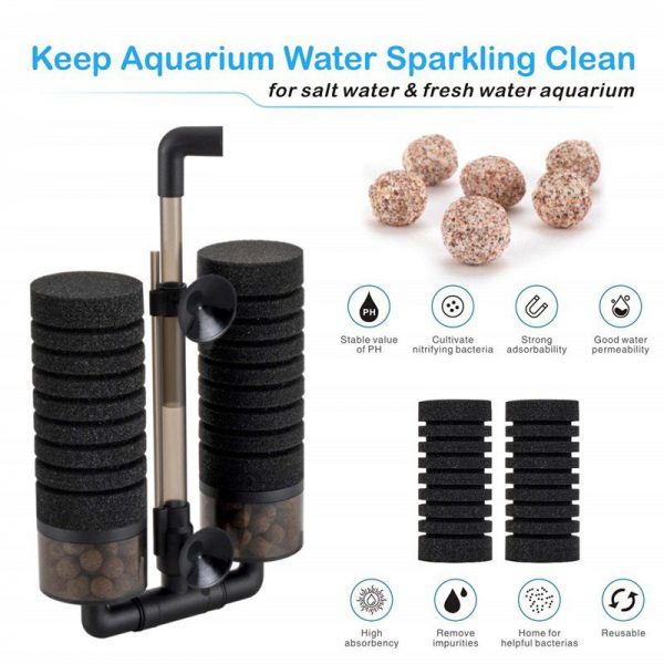 Filter Keeps Aquarium Water Sparkling Clean