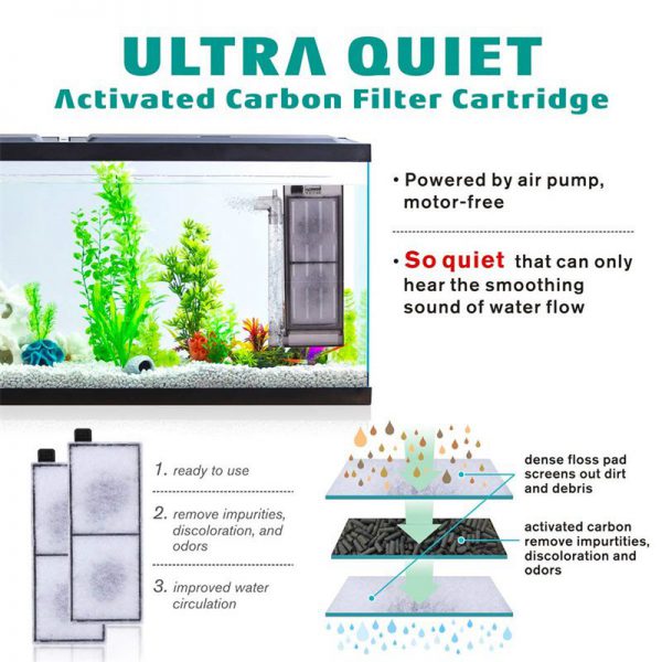 Ultra Quiet Fish Tank Filter