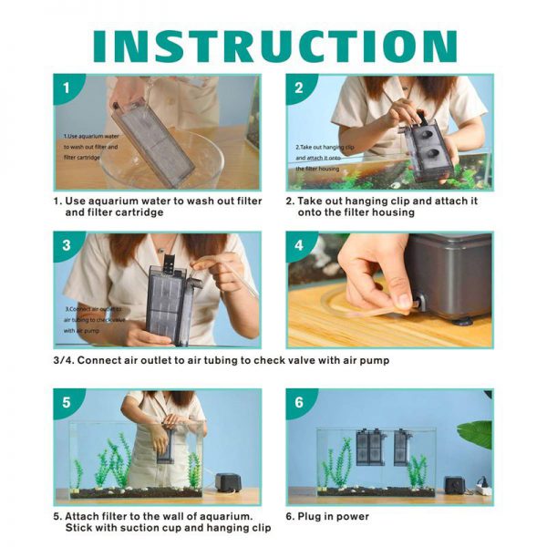 Sponge Filter Instruction