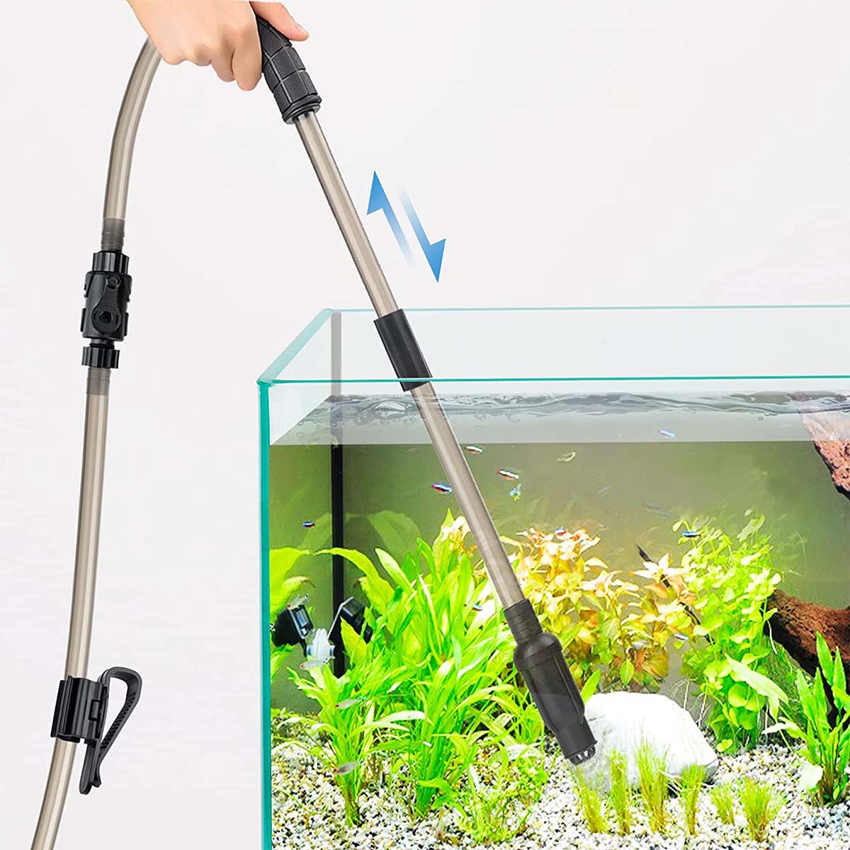 Fish Tank Water Changer Cleaning Pump Aquarium Cleaner Sand Washer
