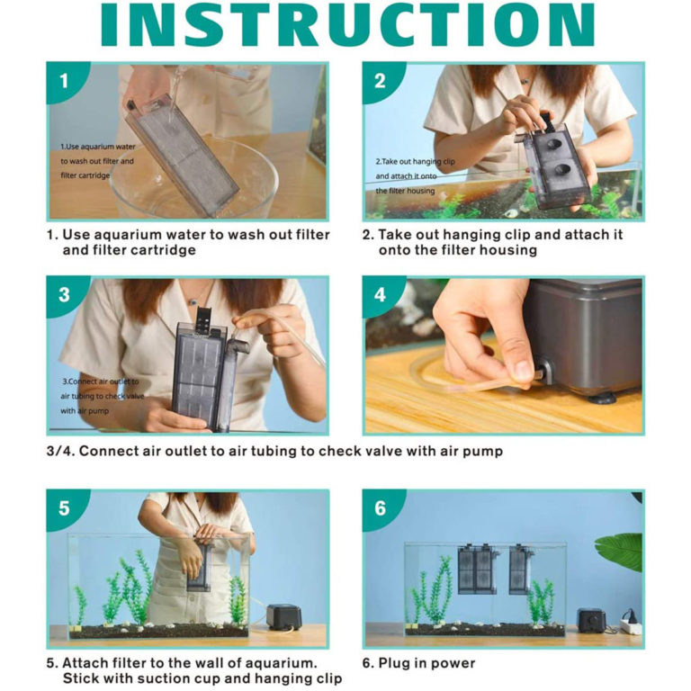 Filter clean instruction