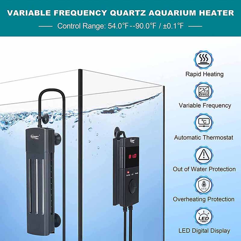 aquarium heater features