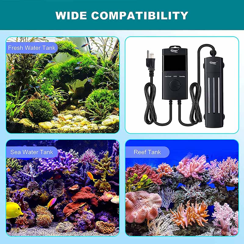 Aquarium heater compatibility