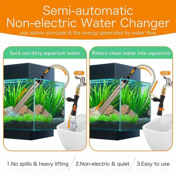 Non-electric Change Fish Tank Water