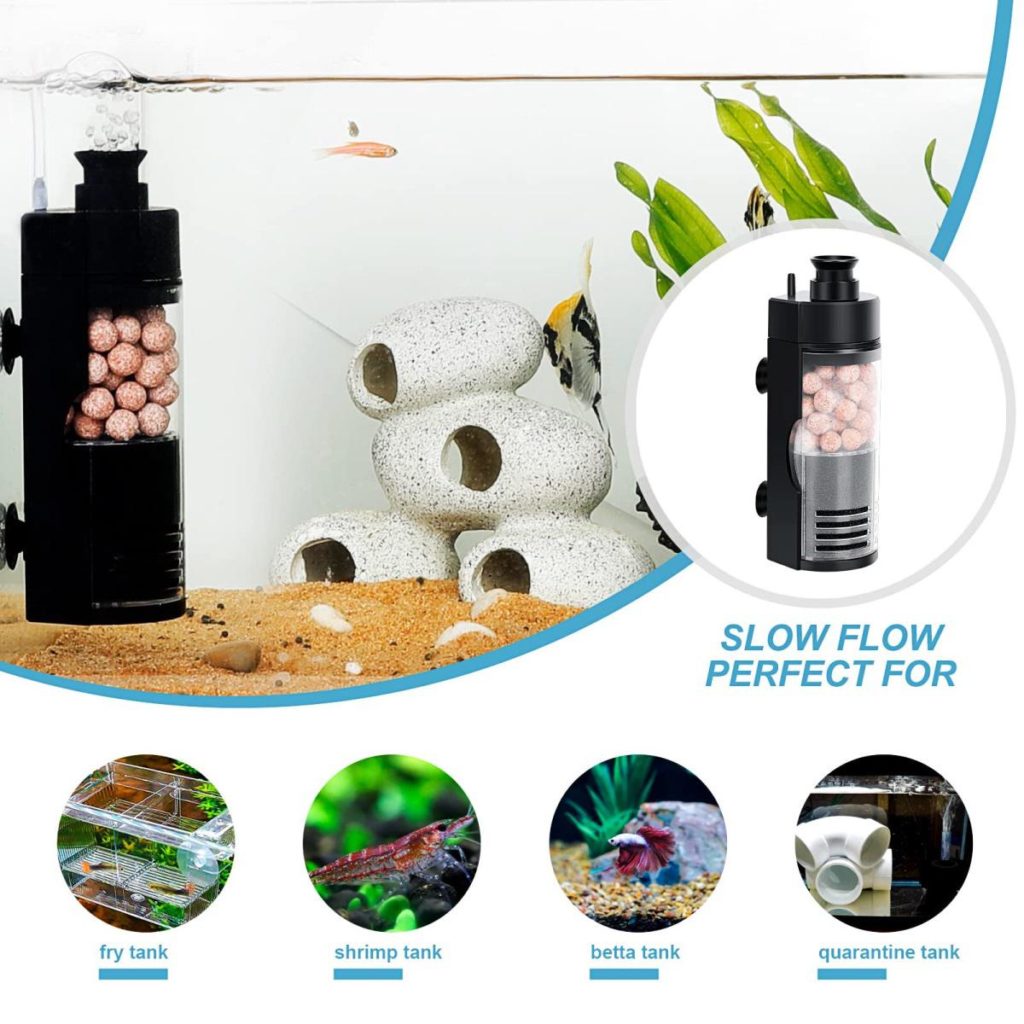 hygger Aquarium Small Internal Filter - hygger