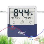 hygger External Aquarium Thermometer