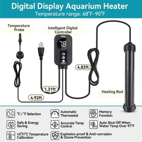 Titanium heater controller