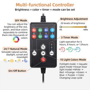 Extended LED light controller