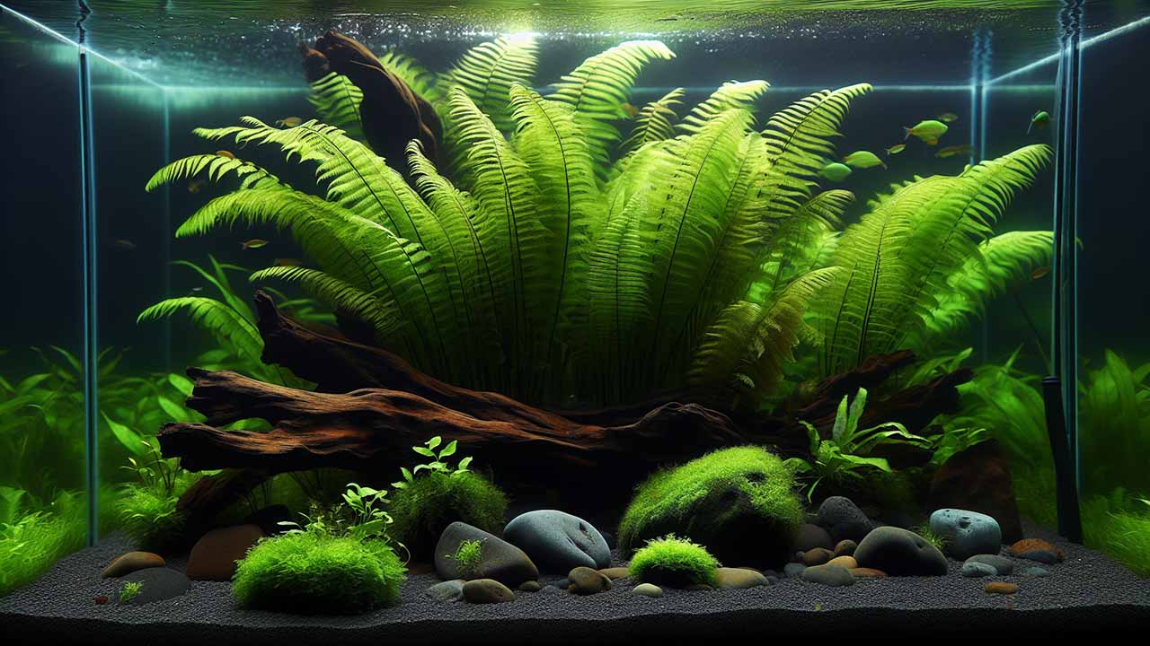popular fern plant for aquariums