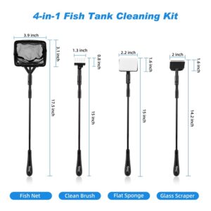 4 in 1 small tank cleaner kit