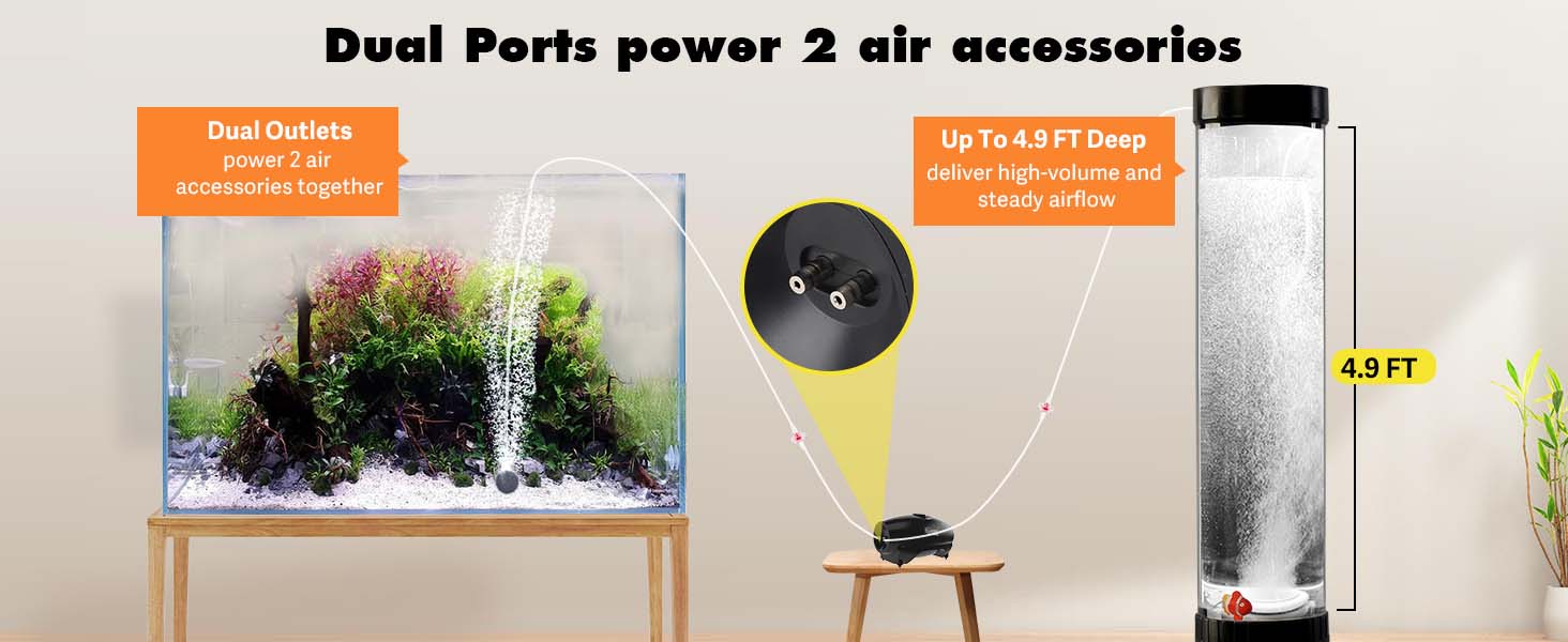 Air accessories for air pump