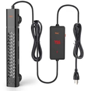 hygger Accurate Quartz Glass Aquarium Heater
